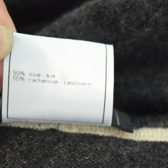 CHANEL Womens Cashmere Silk Sweater 42 - Picture 3 of 7
